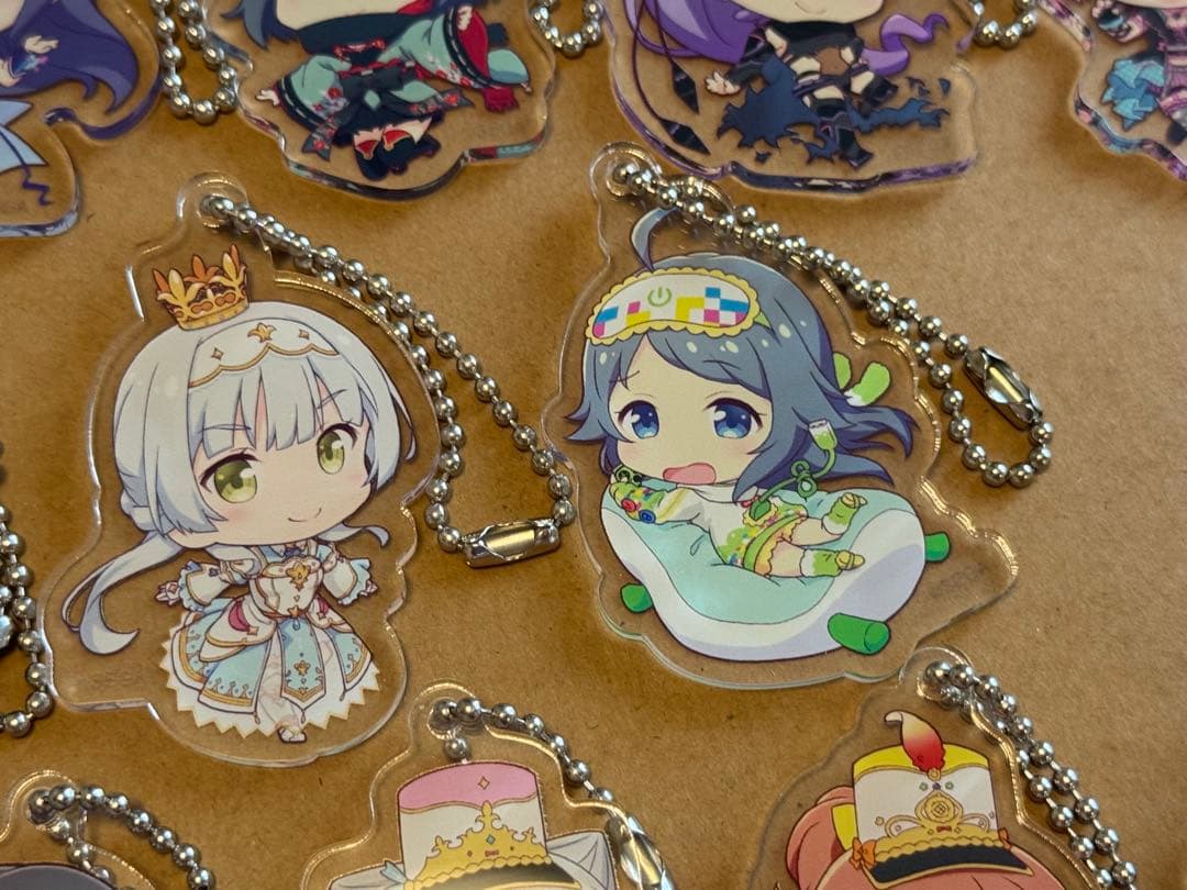 オンゲキ アクリルキーホルダー 全16種コンプリートセット