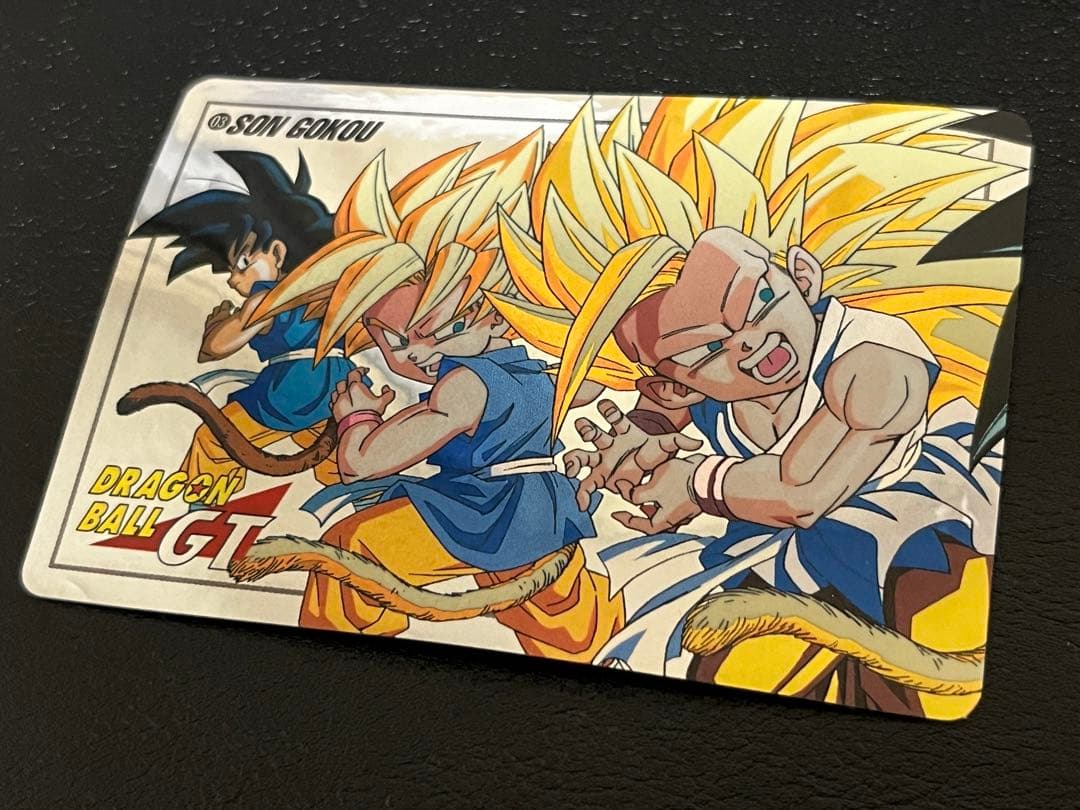 【未剥し美品】ドラゴンボールGT カードダス スーパーバトル 03 孫悟空 当時
