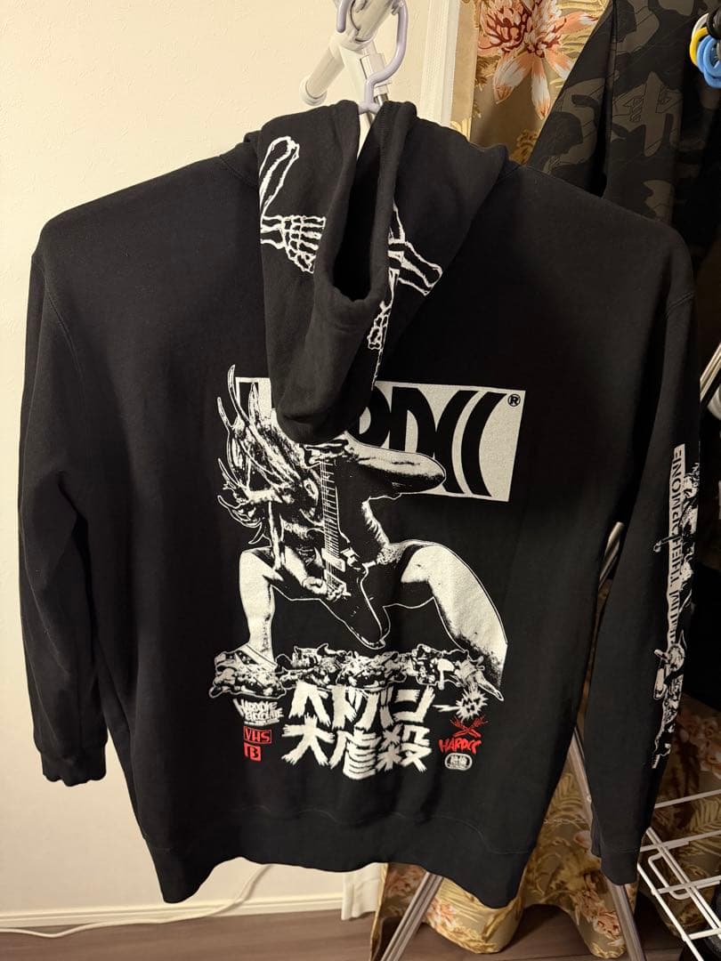 マキシマムザホルモン ハードコアチョコレート ヘドバン大虐殺パーカーXXLサイズ