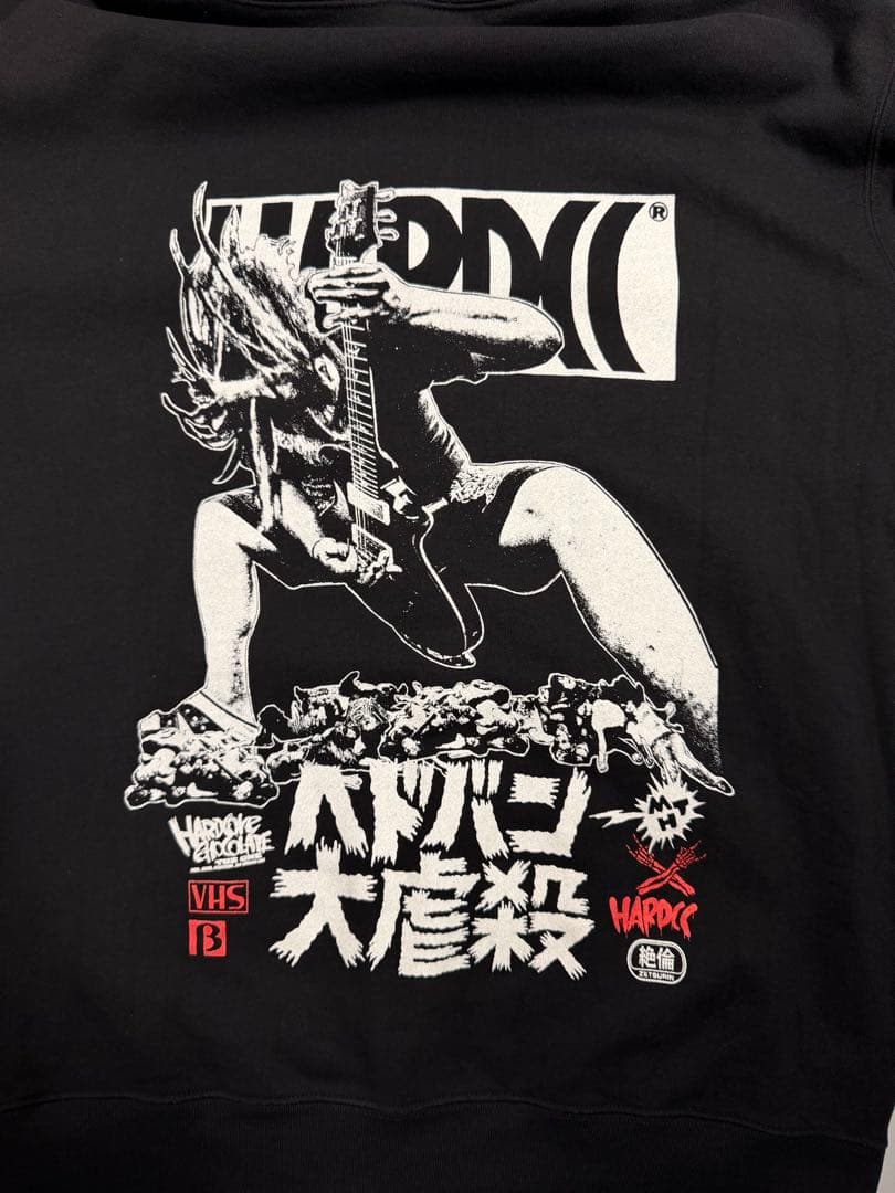 マキシマムザホルモン ハードコアチョコレート ヘドバン大虐殺パーカーXXLサイズ