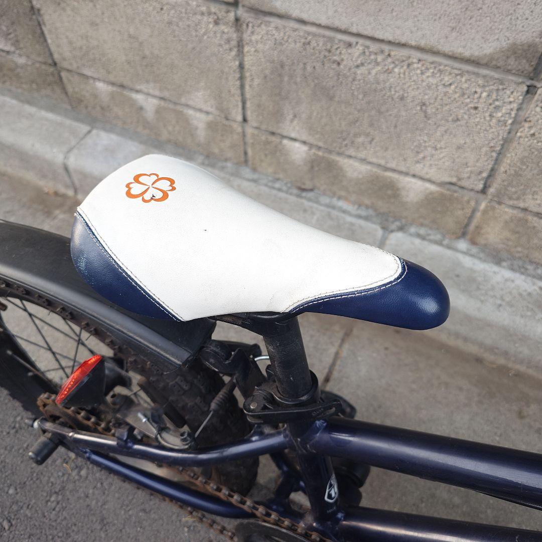 【手渡し　東京都】ヨツバサイクル　16インチ　ネイビー