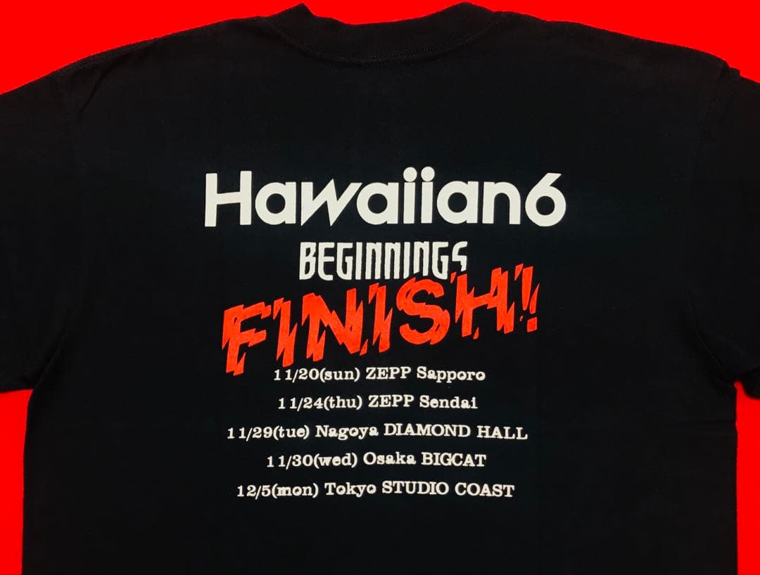 新品 HAWAIIAN6『ビギニングス』ツアーファイナルＴシャツM 横山 健