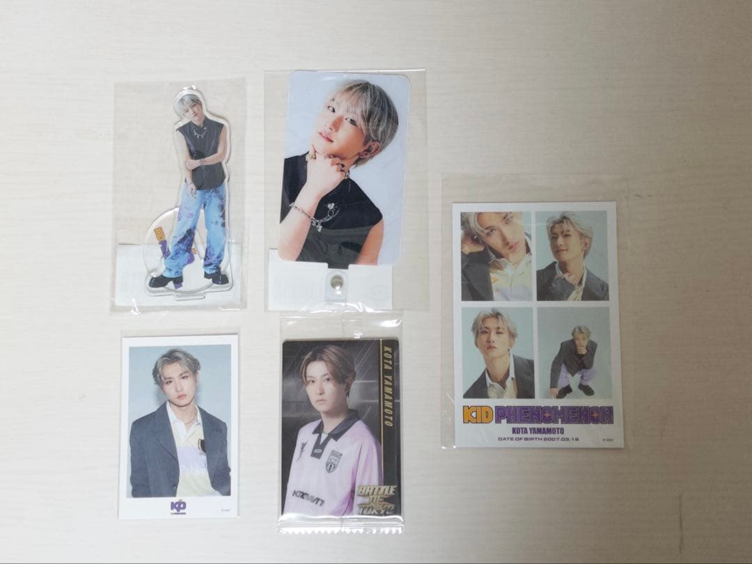 KID PHENOMENON 山本光汰 wheelie アクスタ フォンタブ