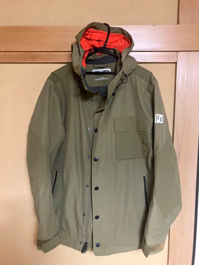 【美品】HOLDEN ホールデン　スノーウェアジャケット オリーブ