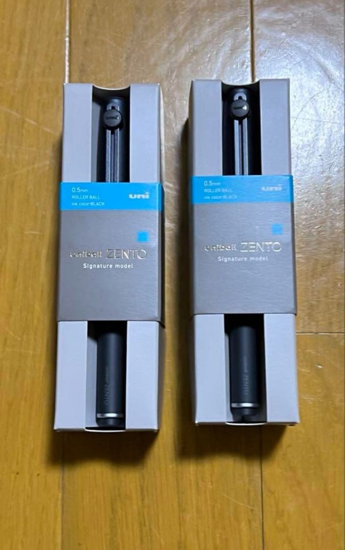 uniball ZENTO シグニチャーモデル 0.5mm ユニボールゼント２本