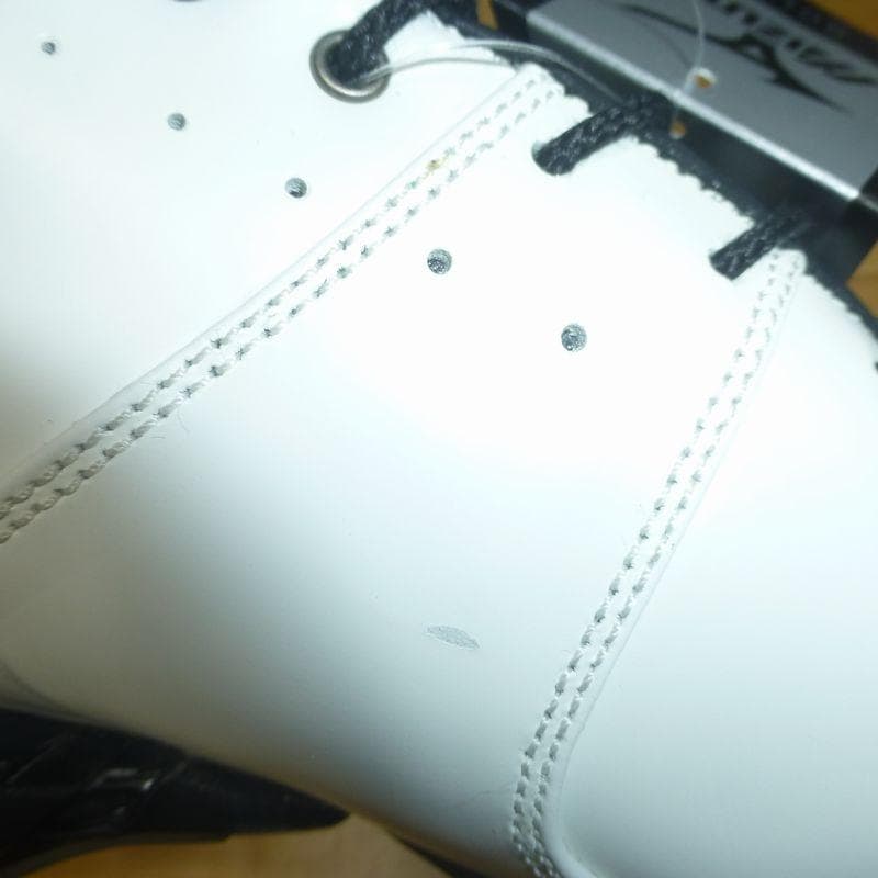 ミズノ ジェネム001 ゴルフシューズ メンズ24.5cm 未使用 牛革スパイク