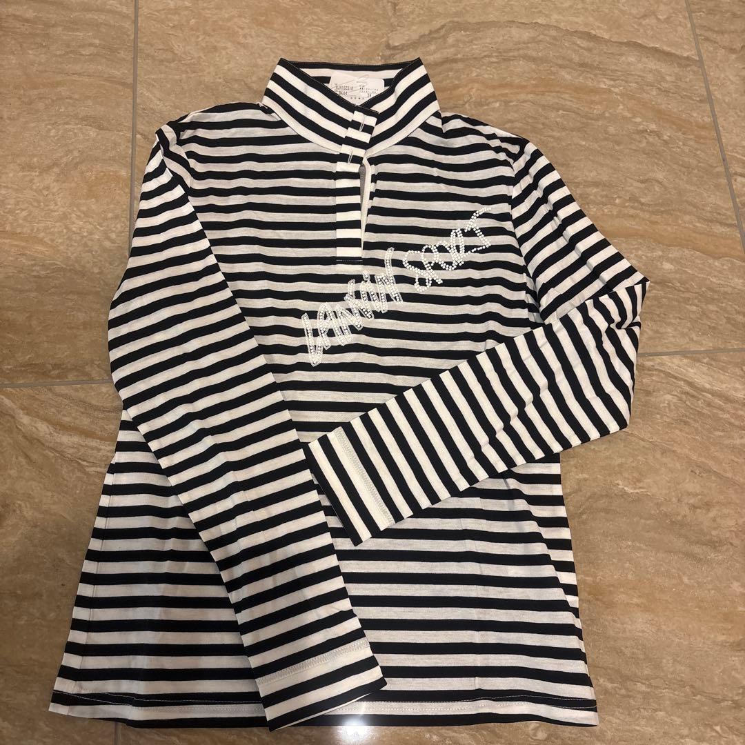 新品未使用　かわいいランバン長袖シャツ38