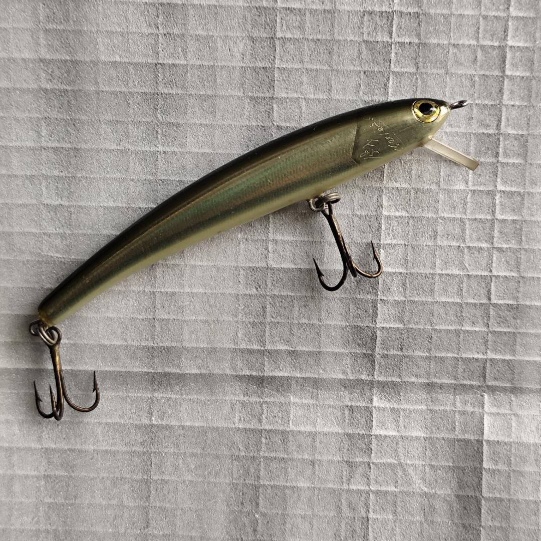 希少　健ミノー　オールドハンドメイドワカサギミノー　9㎝
