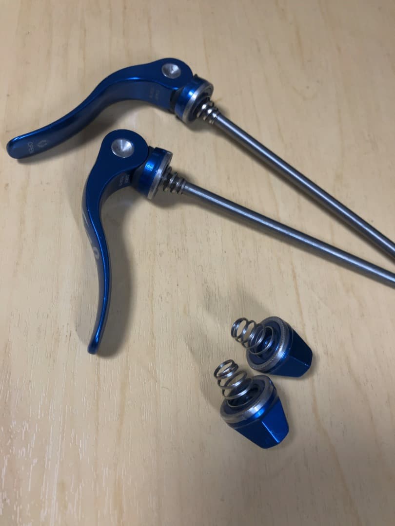 SALSA Flip-Offs スキュワー（チタンシャフト）ブルー中古！