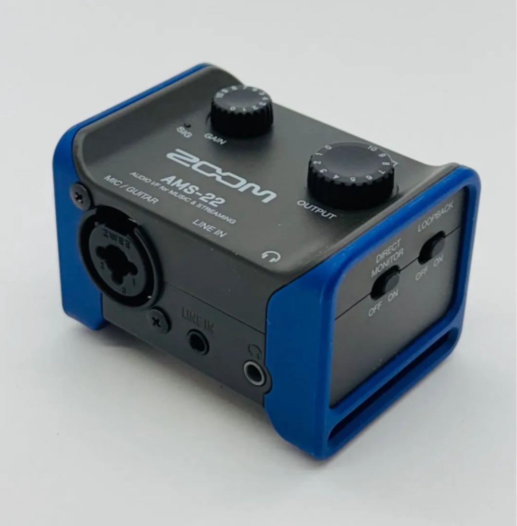 ZOOM AMS-22 オーディオインターフェイス ほぼ新品