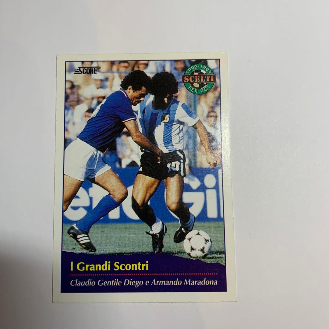 激レア　ディエゴ・マラドーナ　トレーディングカード