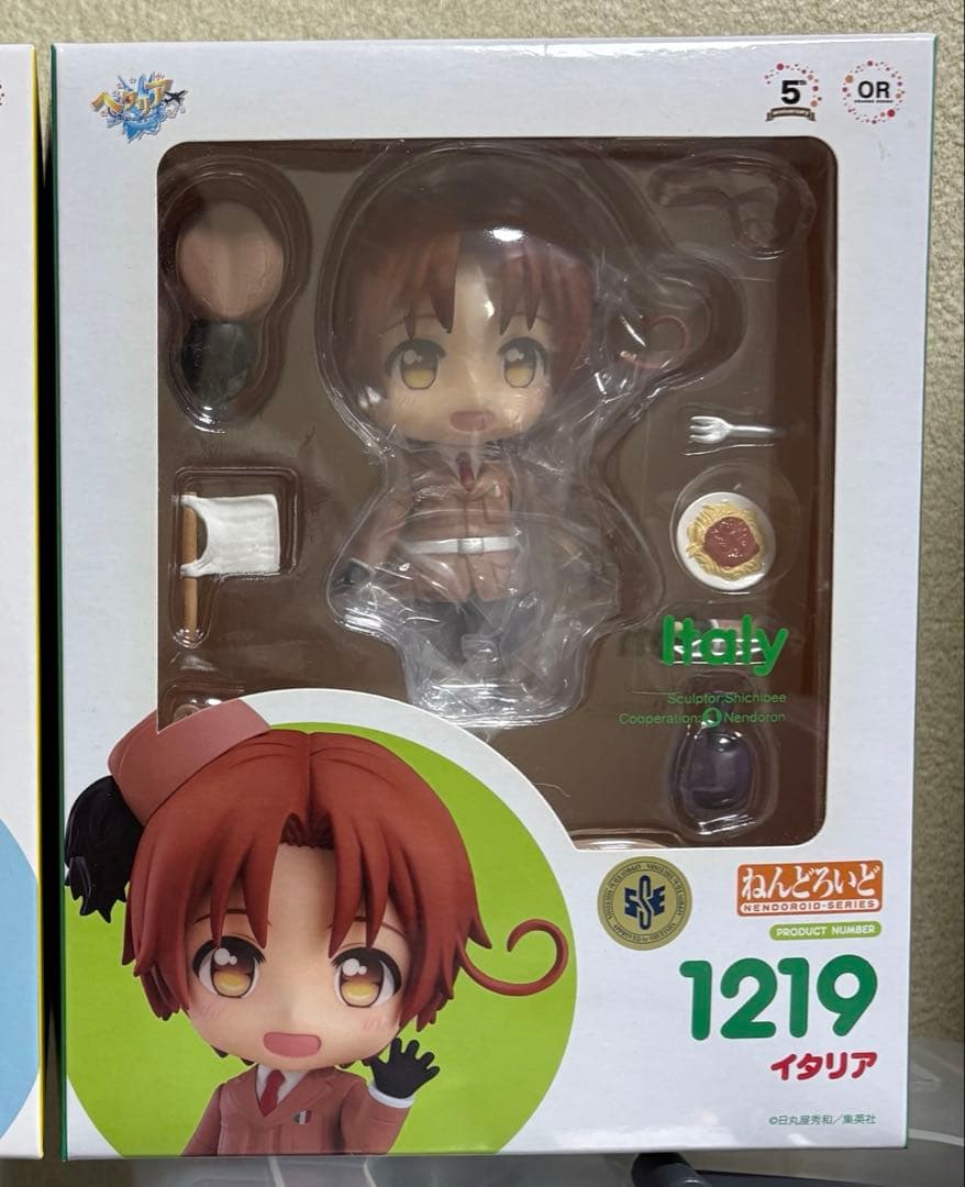 【新品未開封美品】ヘタリア イタリア ねんどろいど フィギュア 1219