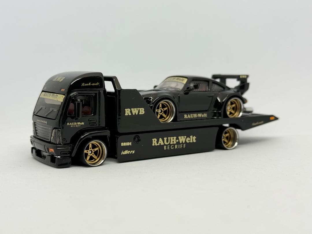 ホットウィール　RWB仕様ポルシェ＆エアロリフト