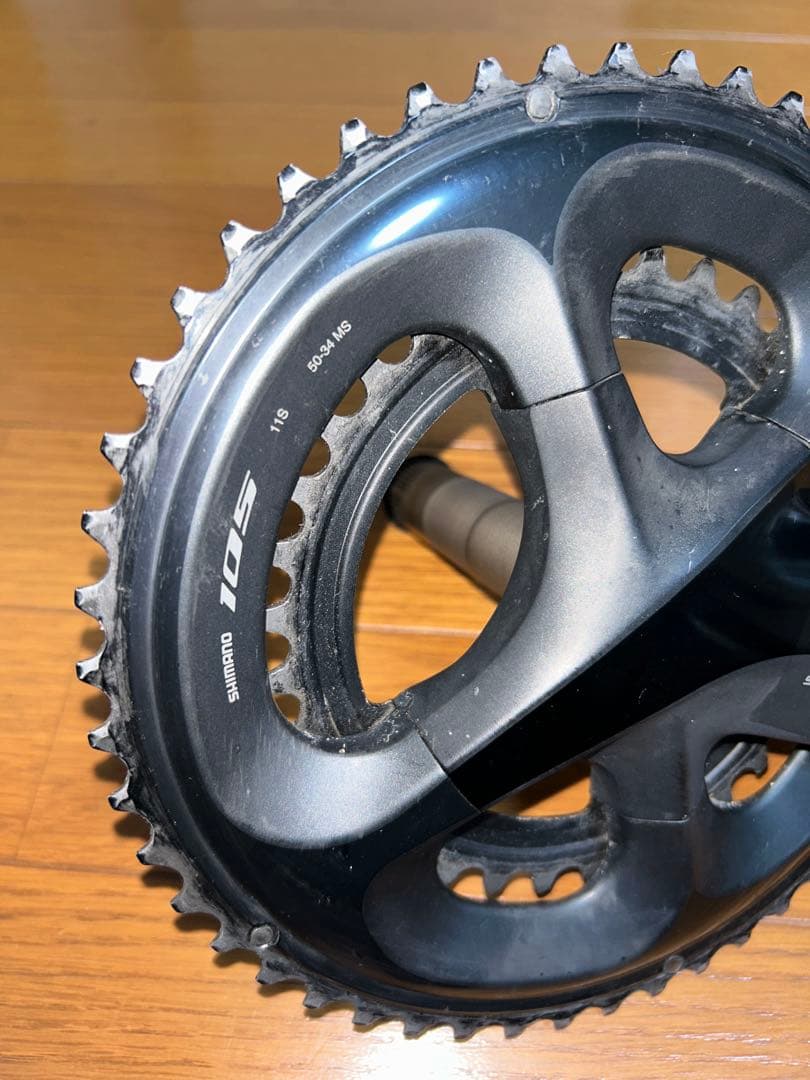 シマノFC-R7000 170mm 50-34T 11s クランクセット 105