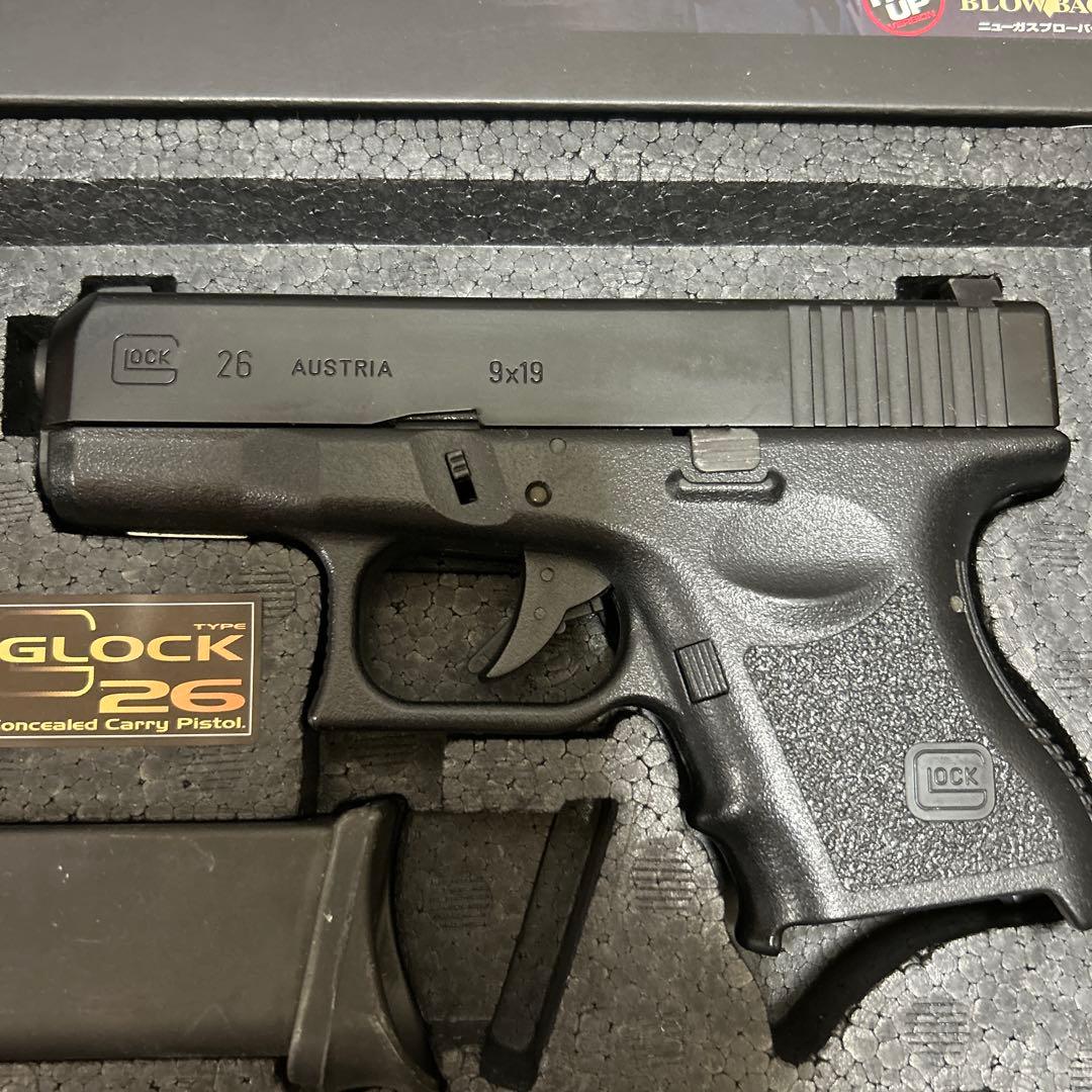 絶版品グロック26 ガスブローバックガン　即決購入大歓迎で