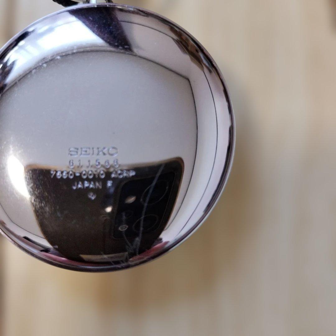 SEIKO WATCH 鉄道時計 シルバー