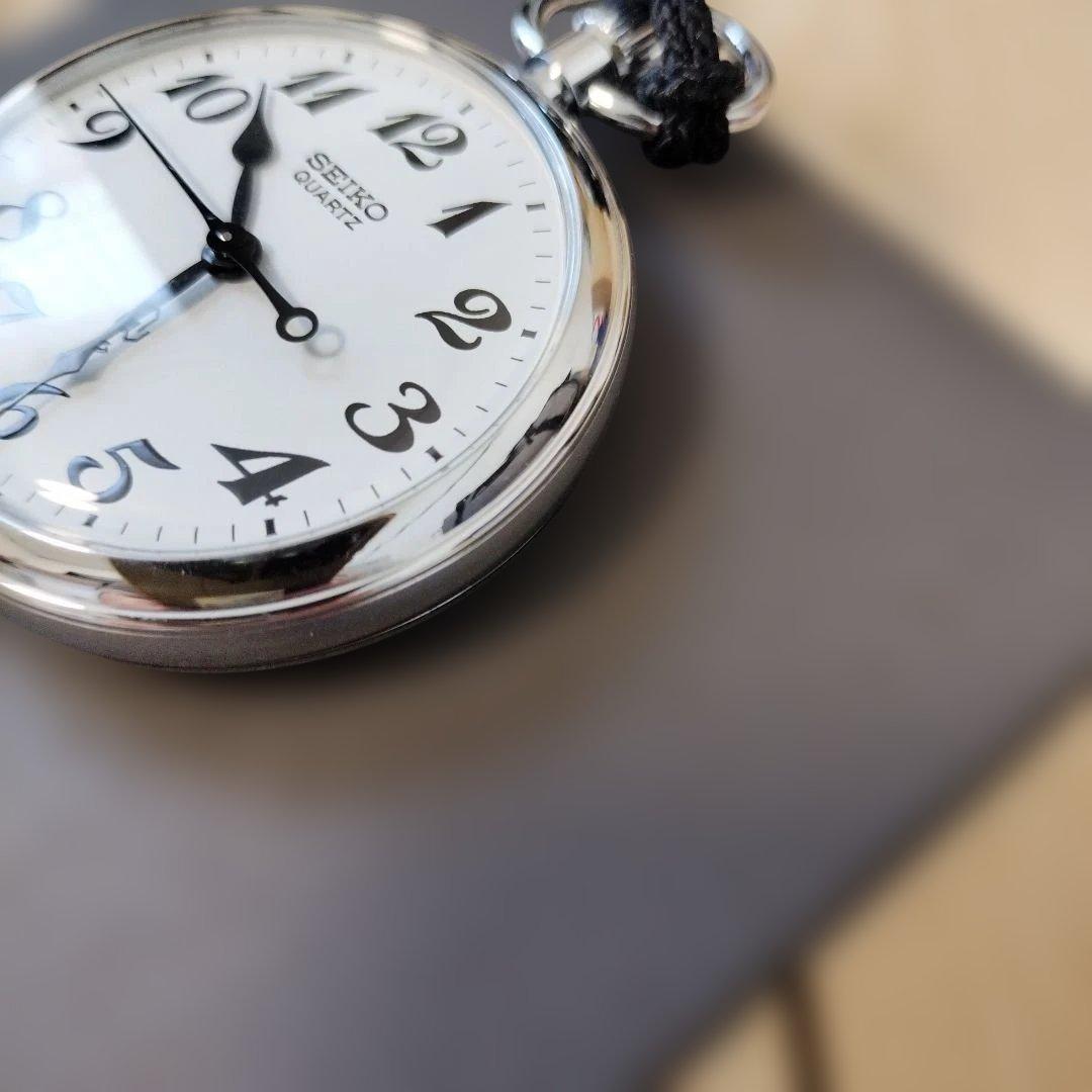 SEIKO WATCH 鉄道時計 シルバー