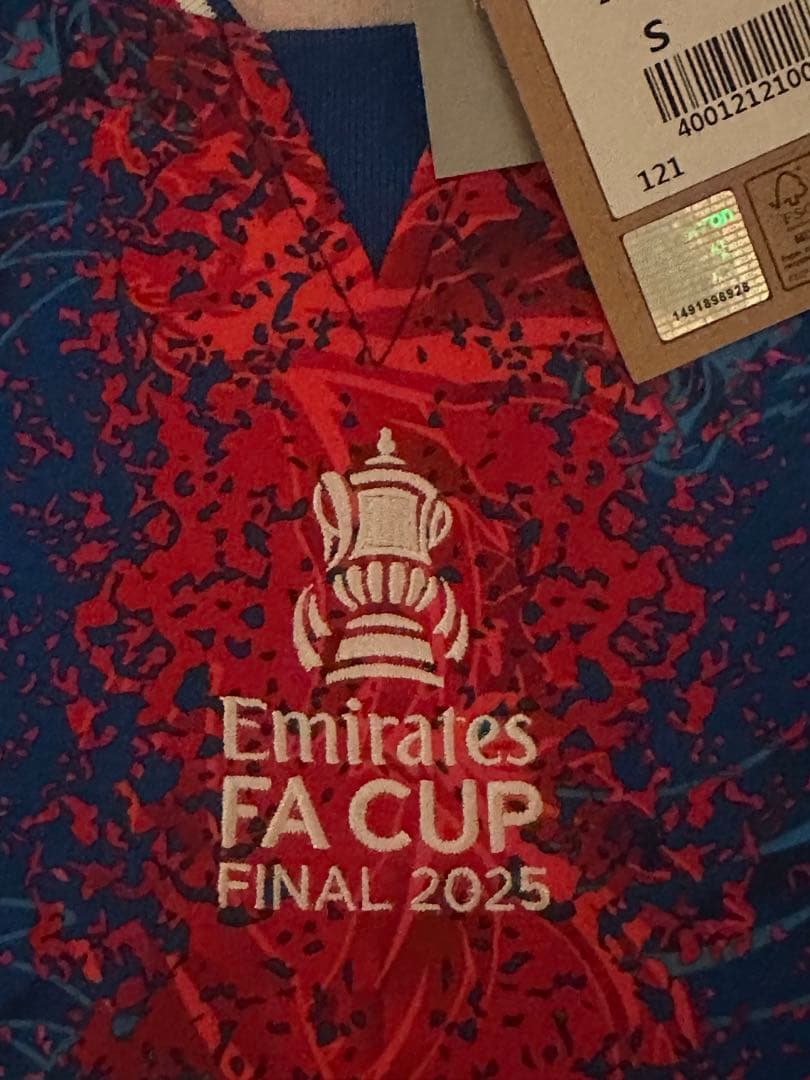 クリスタルパレス24/25 エゼ FAカップ 優勝仕様 S ユニフォーム