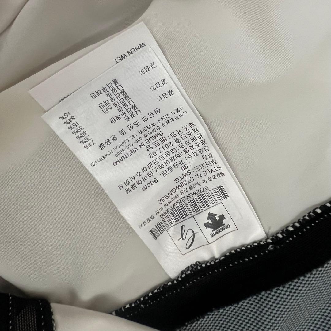 DESCENTE GOLF デサントゴルフ　セットアップ　メッシュ　ロゴ　M