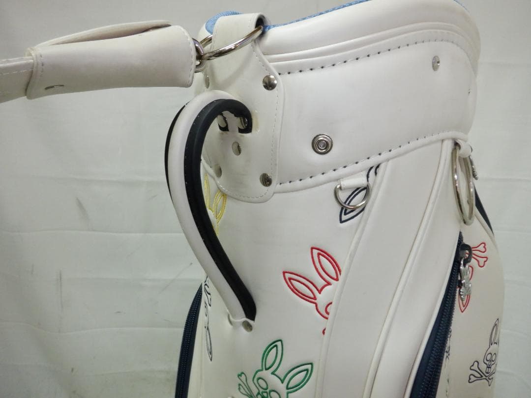 Psycho Bunny★サイコバニー★9.0型★良品★カート(WH×マルチ)