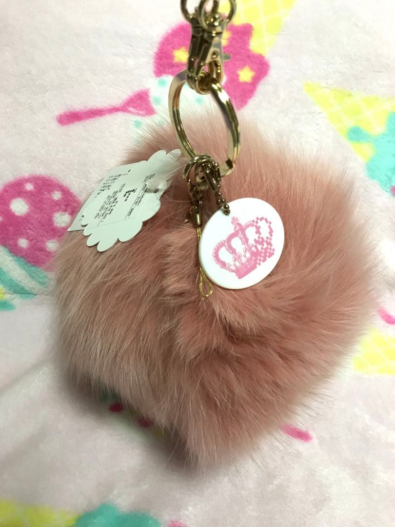 安室奈美恵さん　ファーキーホルダーセット　clasky