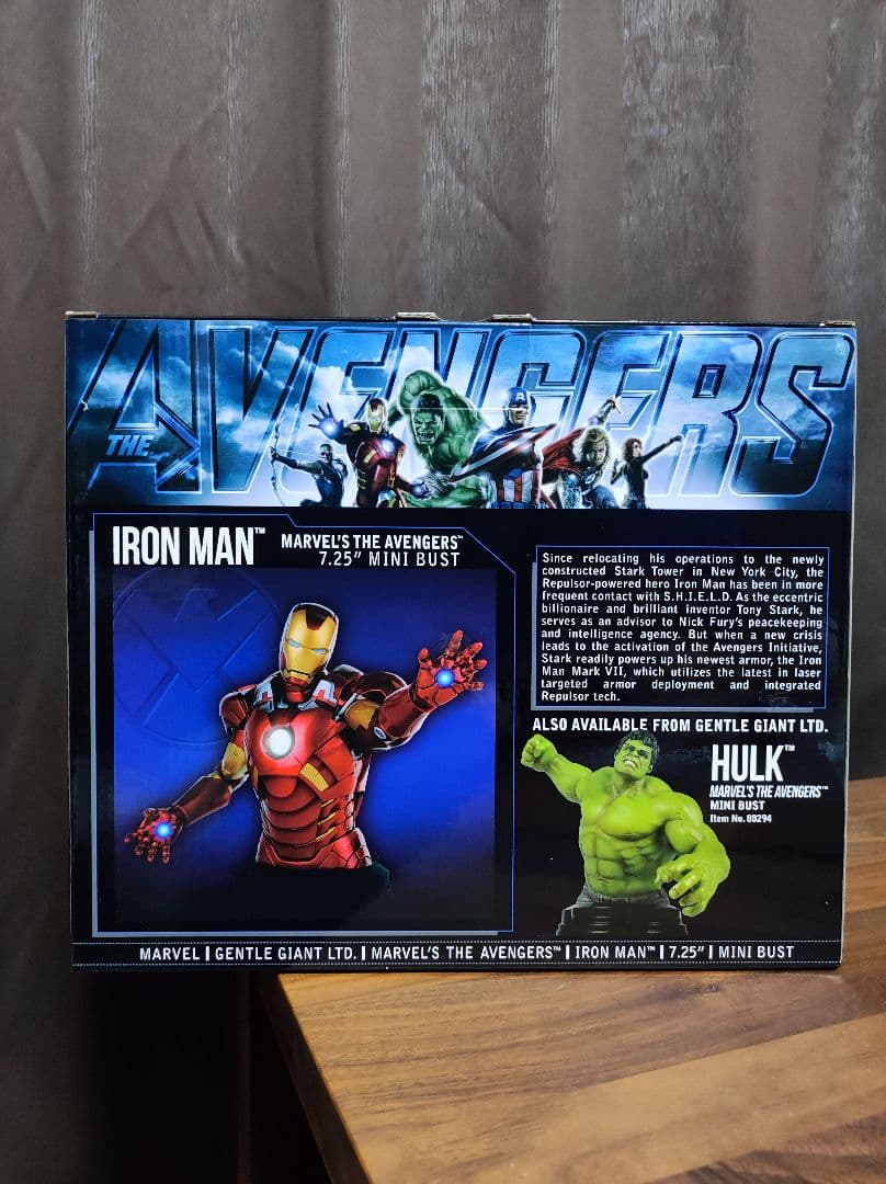 ジェントルジャイアント アイアンマン Mk7 アイアンパトリオット ミニバスト