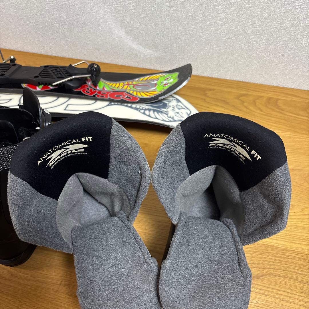 メンズショートスキーセット　ファンスキー　　KASTLE 25-25.5ｃｍ