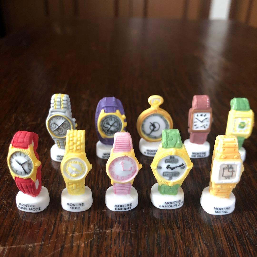 フェーヴ　ミニチュア腕時計コレクション　10個