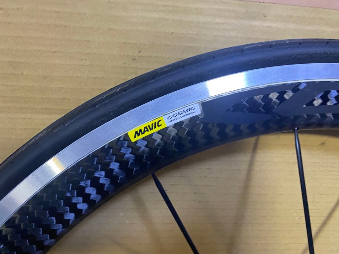 Mavic cosmic Pro carbon フロントのみ　新品未走行未取付