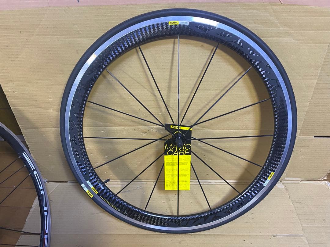 Mavic cosmic Pro carbon フロントのみ　新品未走行未取付