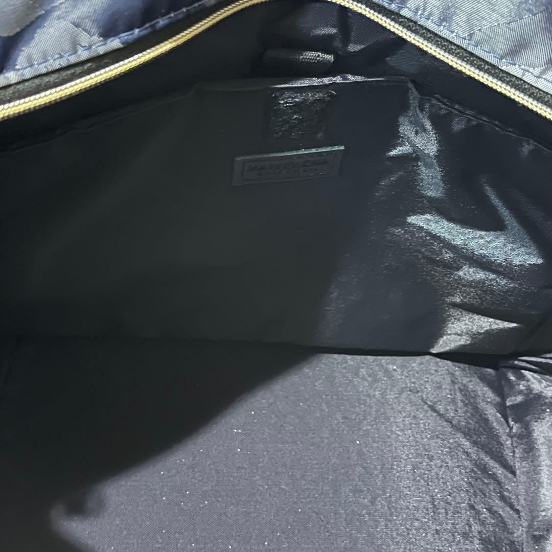 未使用級✨MARK&LONA トートバッグ　2way 迷彩　スカル　ネイビー