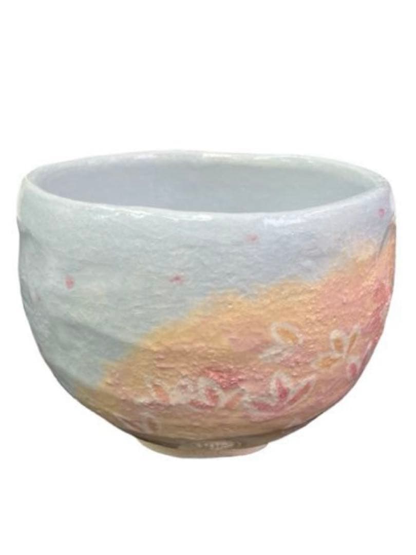 茶碗　楽焼　夢見る猫　吉村楽入　抹茶茶碗　抹茶碗　茶道具　抹茶