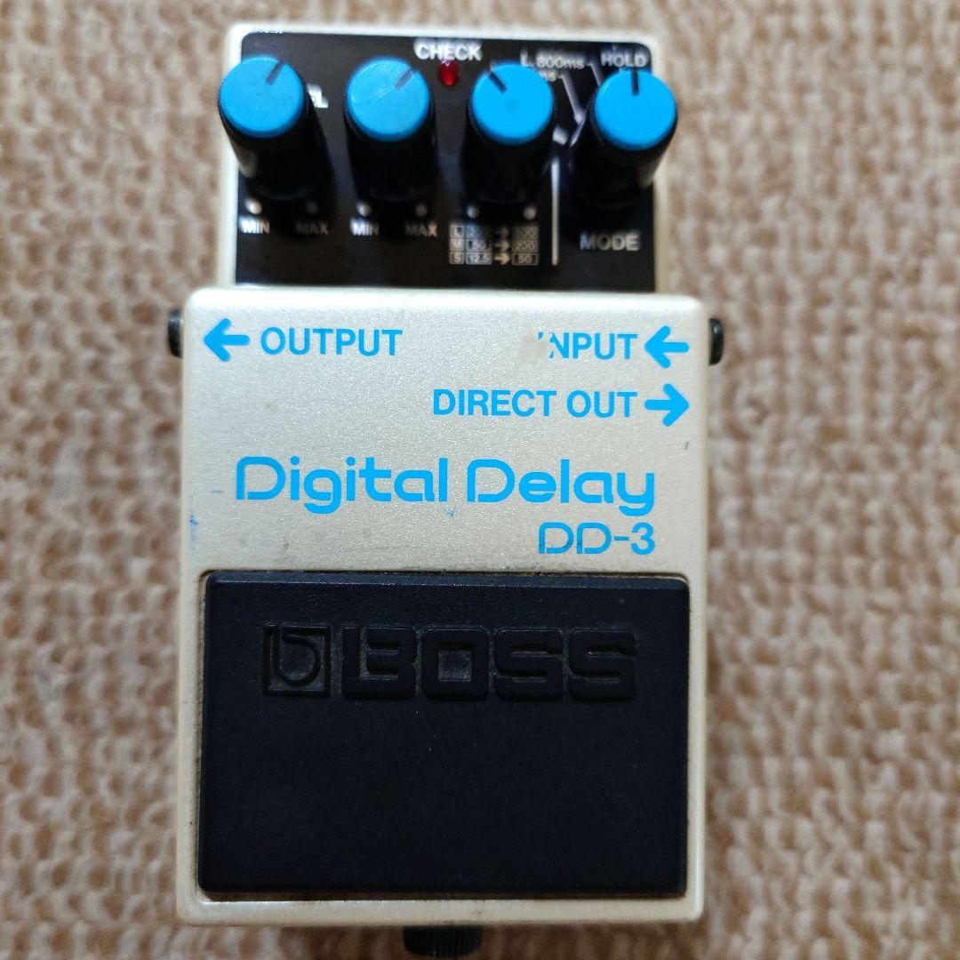 日本製BOSS デジタルディレイ DD-3初期型 1986年製ビンテージ