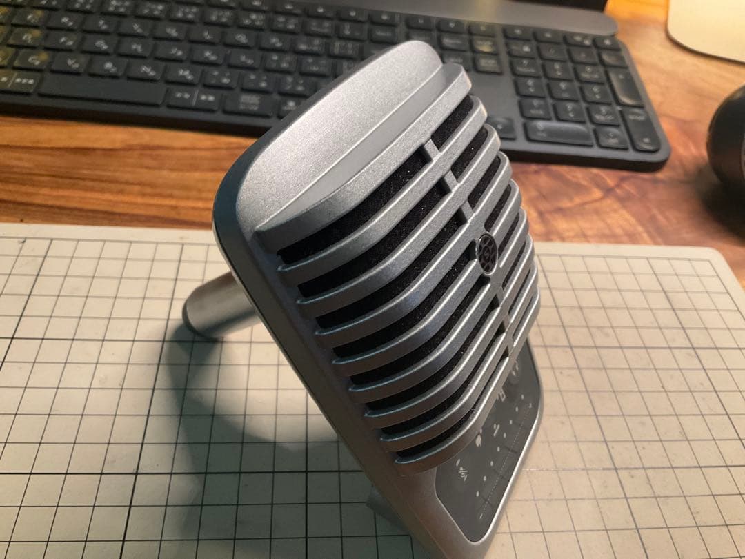 SHURE コンデンサーマイク シルバー　MV51