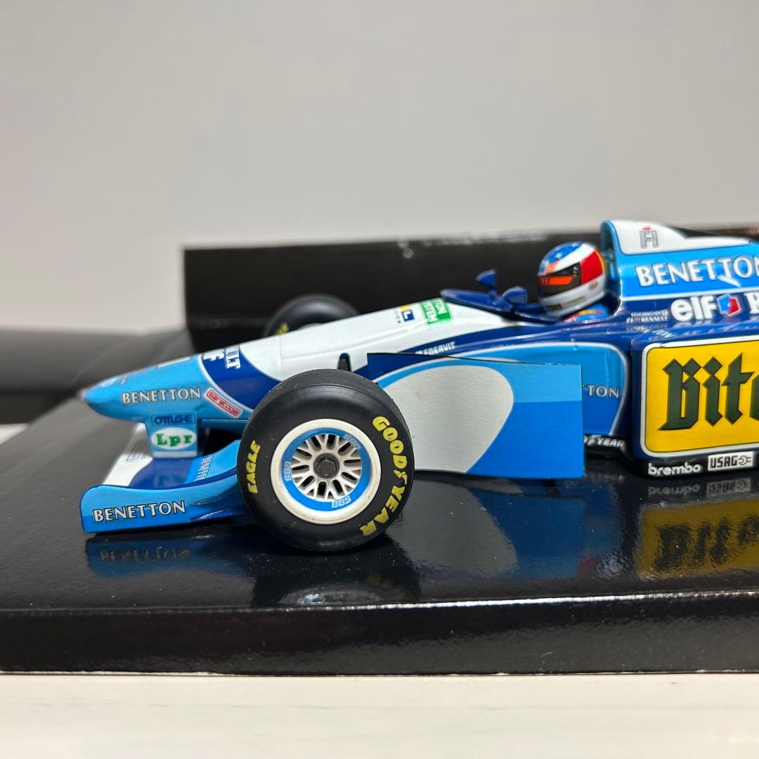 MINICHAMPS ベネトンルノー ミハエル・シューマッハ 1/18