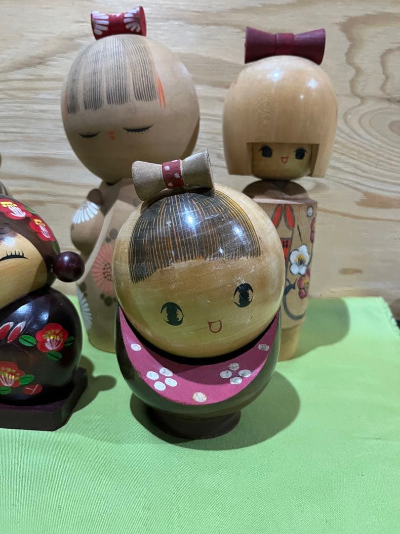 こけし　創作こけし　まとめ売り　伝統こけし　美品