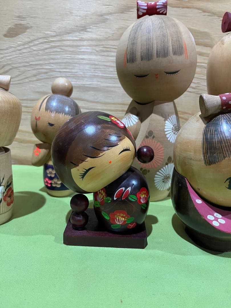 こけし　創作こけし　まとめ売り　伝統こけし　美品
