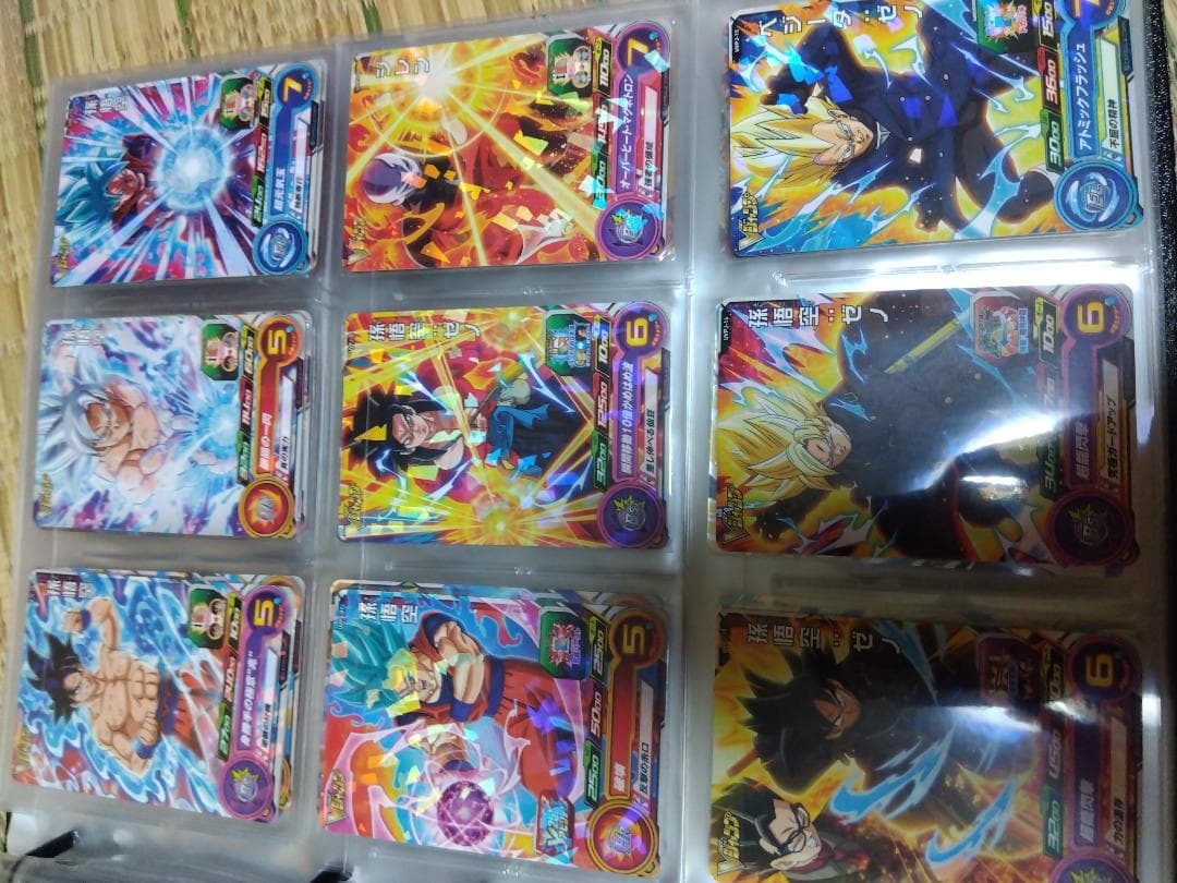 ドラゴンボールヒーローズ　366枚セット+ダブりカード52枚　引退品