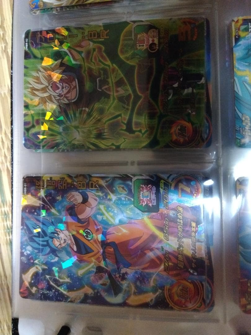 ドラゴンボールヒーローズ　366枚セット+ダブりカード52枚　引退品