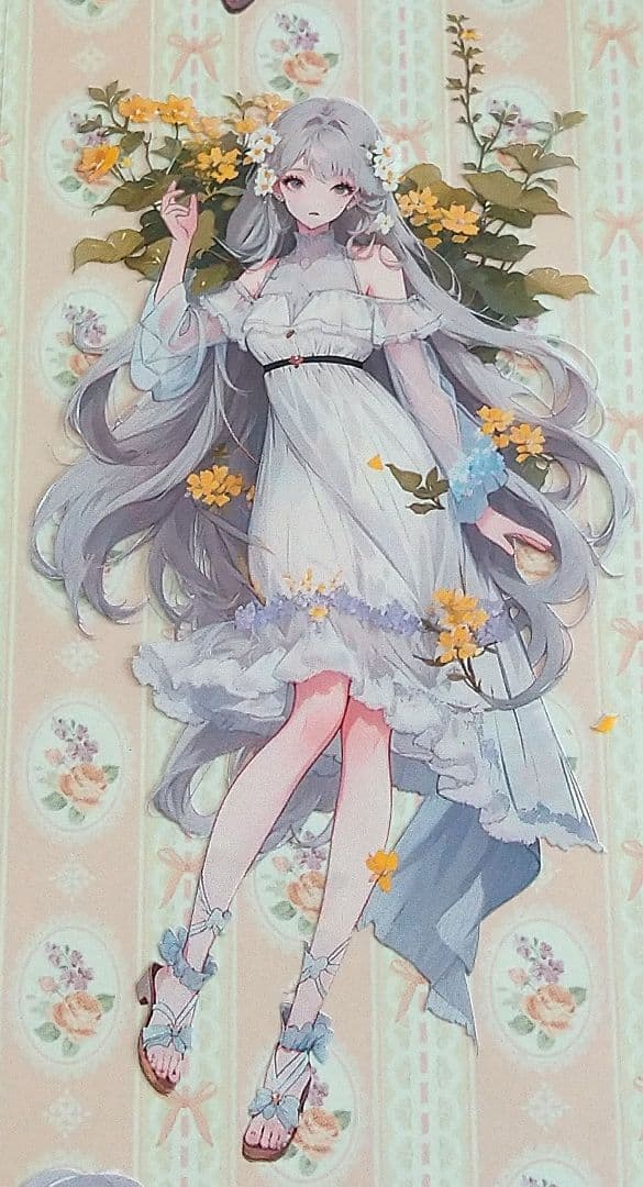 廃盤品✩J851＃花雾花汐(PET)晴惜春切り売り海外人物女の子AIマステ