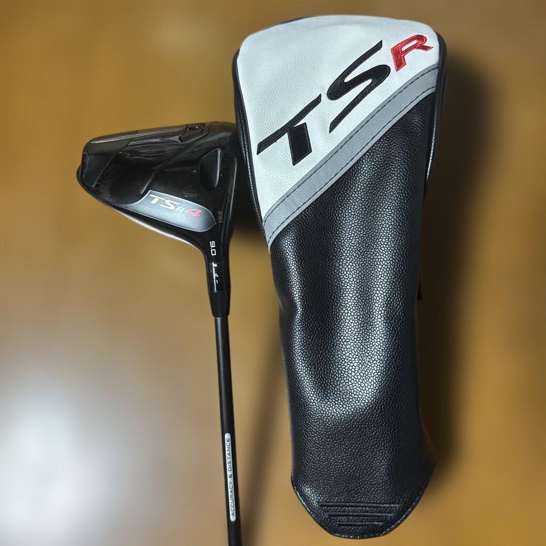 タイトリスト TSR4 9.0° ドライバー　ヘッドカバー付き