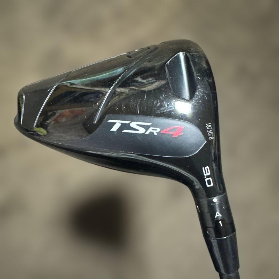 タイトリスト TSR4 9.0° ドライバー　ヘッドカバー付き