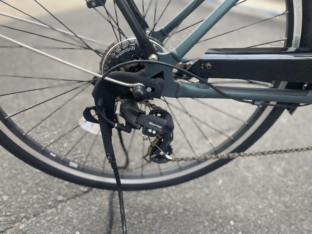 あさひ電動自転車　エナシスシティ 27.5インチ　7段変速 2024年登録