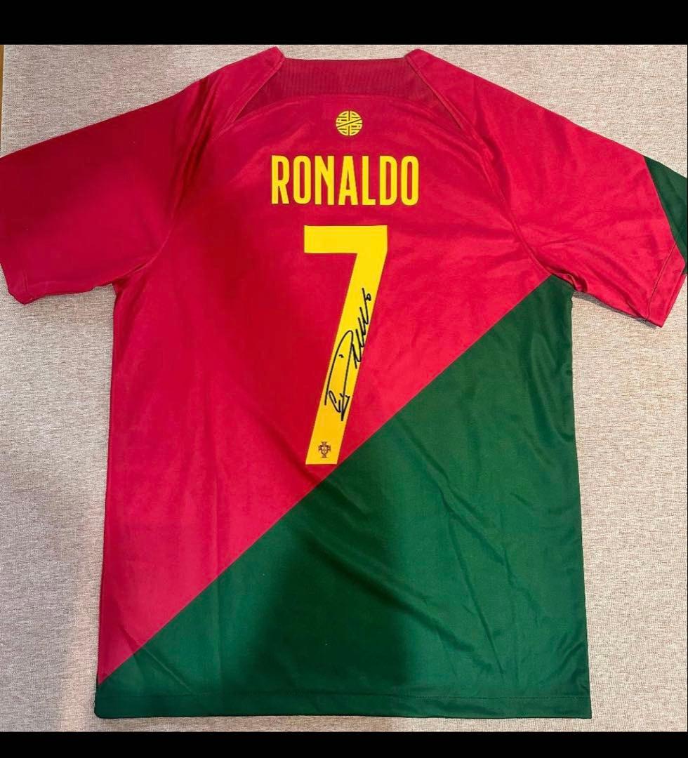 クリスティアーノ・ロナウド 直筆サイン入り ポルトガル代表 icons社証明書