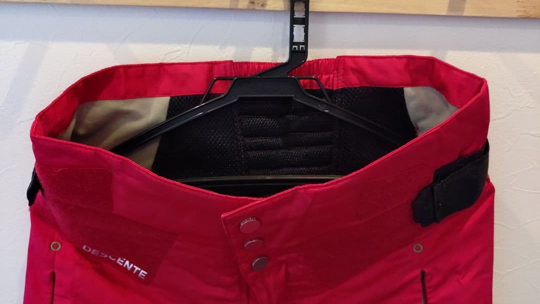 デサント　スキーウェア　上下　メンズ　S レッド