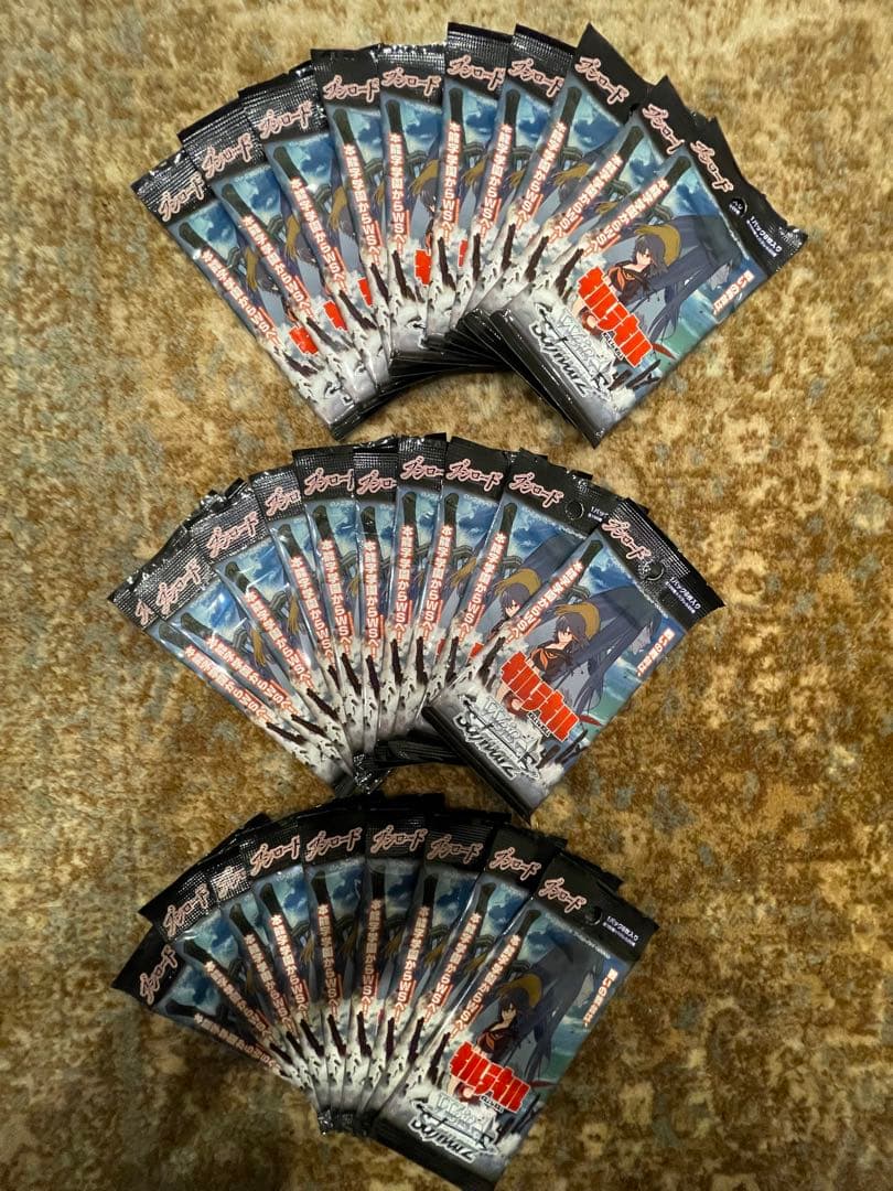 新品　未開封　29点セット　カード　パック　ヴァイスシュヴァルツ　キルラキル