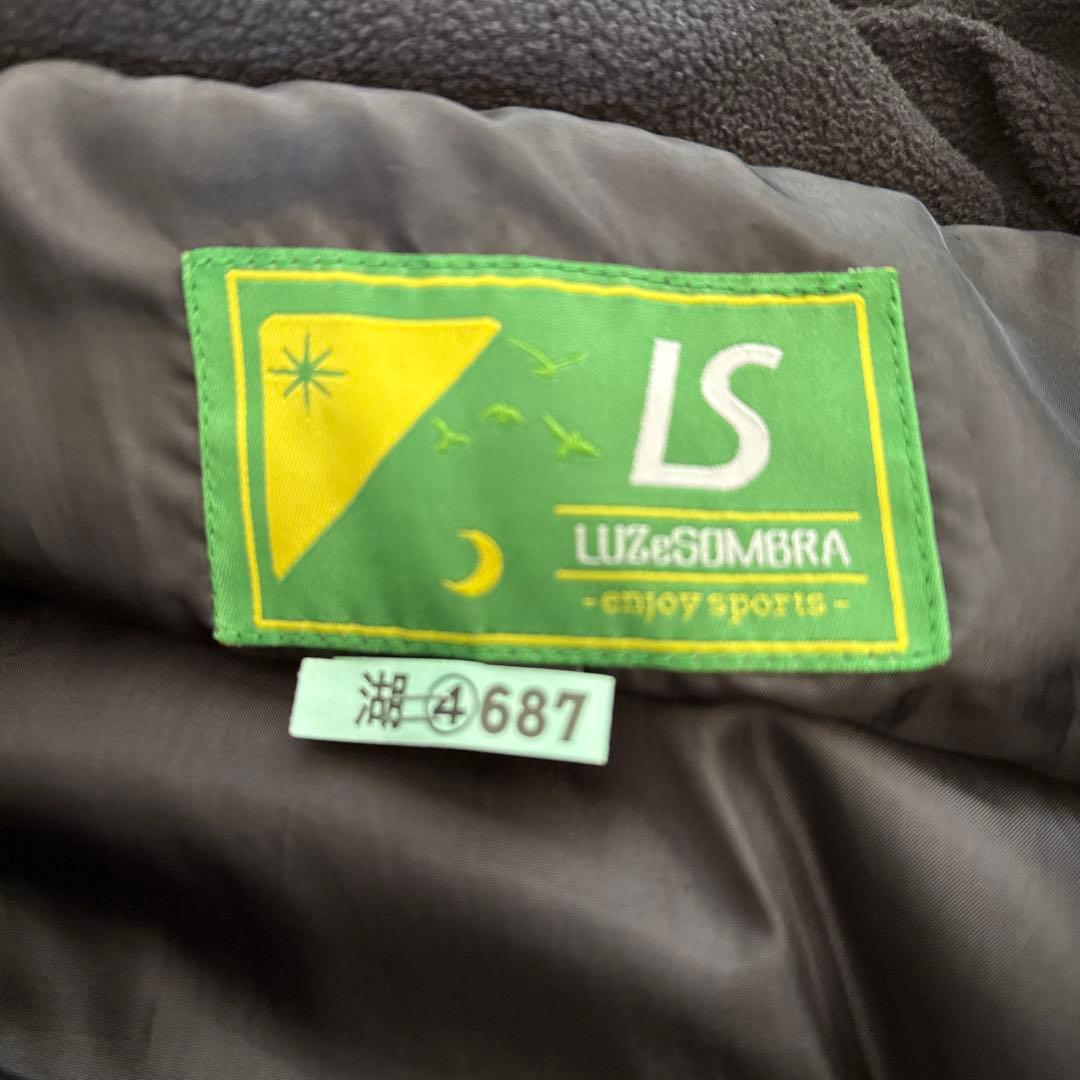 Luz フード付きベンチコート 黒　クリーニング済