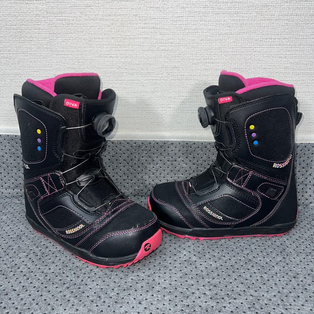 数回着用 23.5cm ROSSIGNOL BOAダイヤル スノーボードブーツ