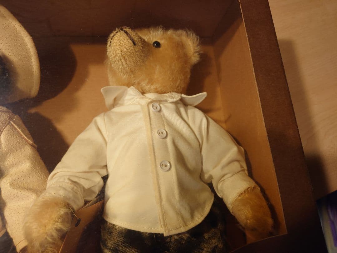 CHAGE&ASKA フィギュア 20周年記念　＆　テディベア　未使用品