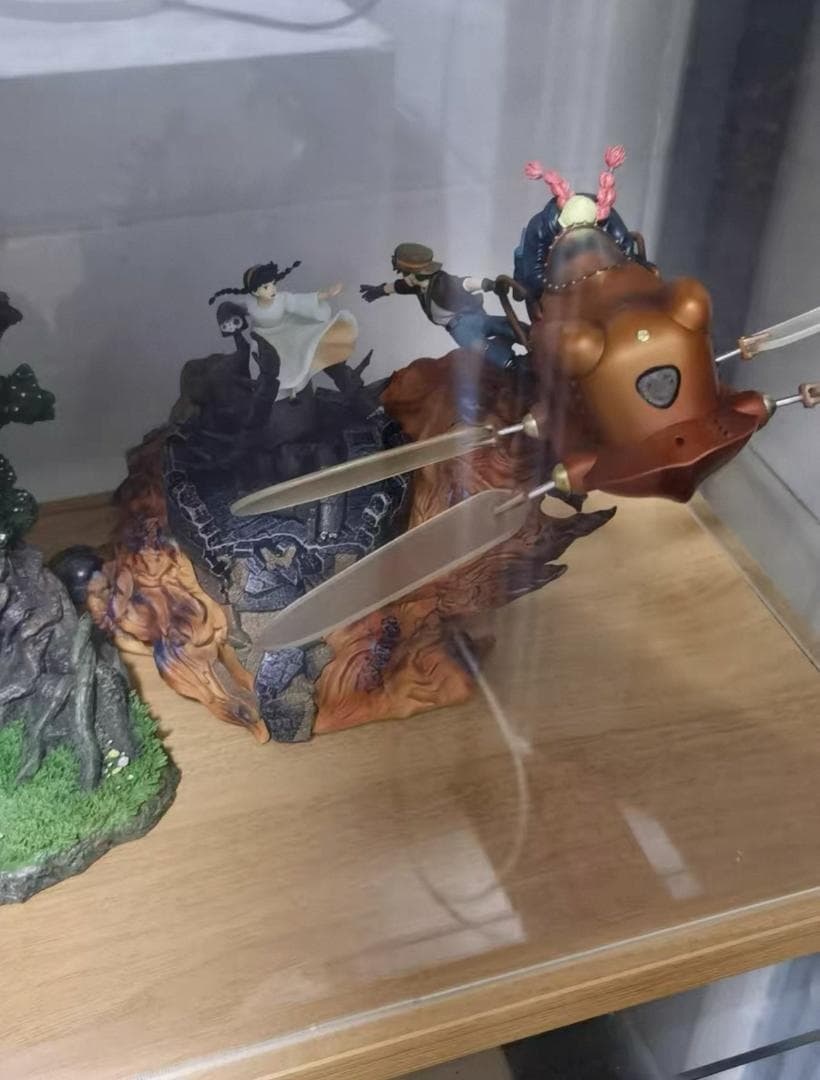 宮崎駿 天空の城ラピュタ バスがシータを救うGK 彫刻フィギュア